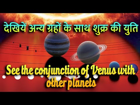 Venus conjunction with other planets