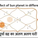 विभिन्न घरों में देखें सूर्य ग्रहों का प्रभाव
